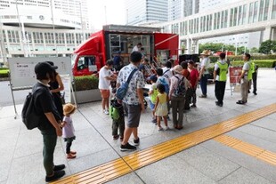 東京消防庁、警視庁、陸上自衛隊の特殊車両の写真