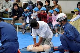 応急手当普及訓練の写真