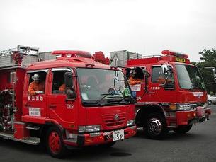 緊急消防援助隊の写真