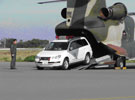 救助車両等空輸訓練の写真