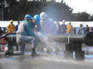 水道管復旧訓練の写真
