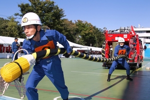 写真：訓練の様子