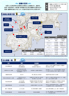 画像：訓練のご案内