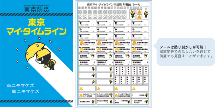 東京マイ タイムラインとは 東京都防災ホームページ