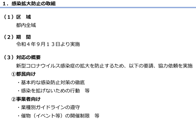 感染拡大防止の取組の図2