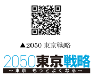 画像:2050東京戦略の2次元コード